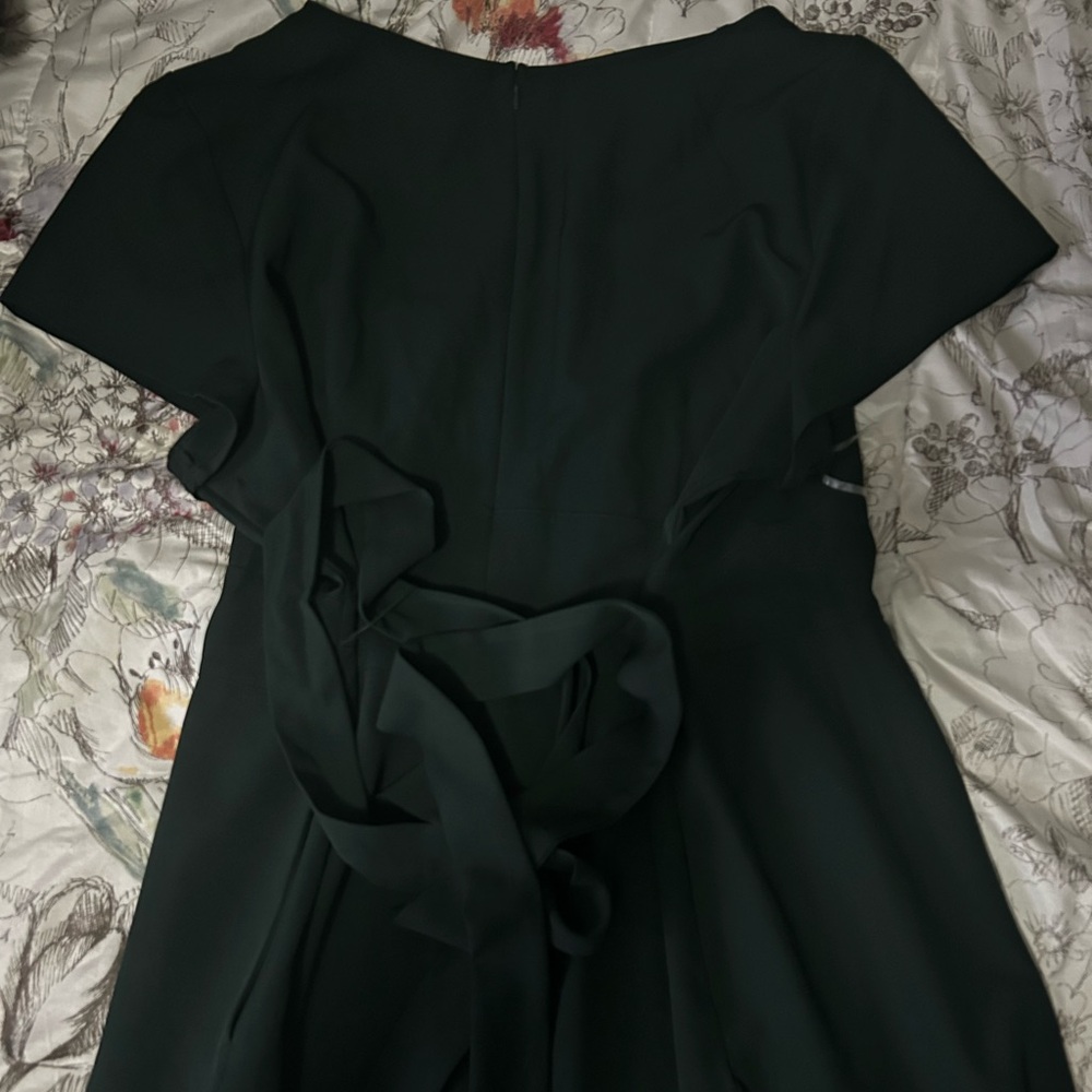 Elegant Dark Green Dress